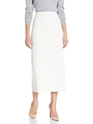 Women's Stretch Crepe Column Skirt