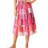 Women's Sunset Plaid Skirt