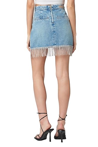 Womens Denim Mini Skirt