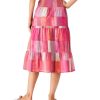 Women's Sunset Plaid Skirt