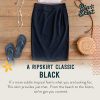 Length 3 - Wrap Skirt for Women - Quick Dry Swim Cover-Up for Beach, Travel with Pocket