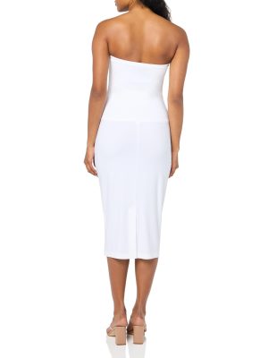 Women's Strapless Dress to Knee
