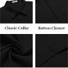Mens Button Down Shirts Short Sleeve Casual Shirt Summer Untucked Dress Shirts