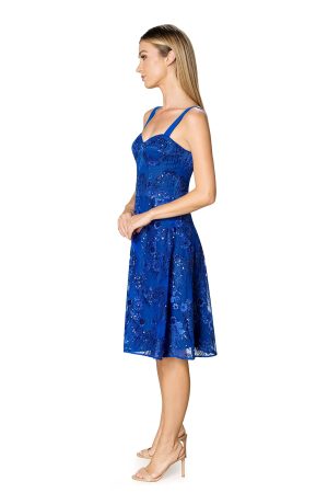 Women's Adelina Fit and Flare Midi Dress
