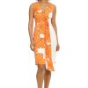 Women's Sleeveless Matte Jersey Dress Vacation Occasion Event Guest of