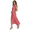 Women's Sleeveless Midi Shirt Dress
