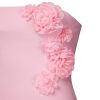 Women's Blossoming Elegance Strapless Dress - White