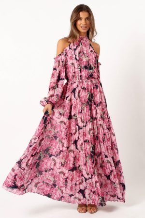 Women's Hilary Pleated Maxi Dress