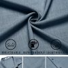 Men's Short Sleeve Button Down Shirt Casual Summer Beach Untucked Vacation Textured Shirts with Pocket